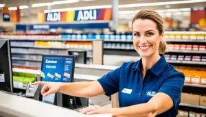 Devenir réceptionniste, Réceptionniste Aldi, Candidature Aldi