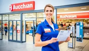 S'inscrire magasinier, Instructions candidature, Magasinier Auchan